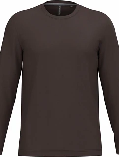 Kariban K 359 Pánské tričko s dlouhým rukávem 20.K359 chocolate