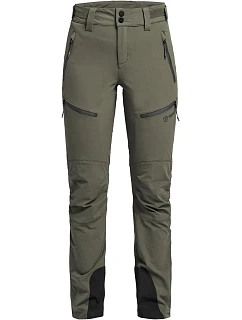 Tenson TXlite Flex Pants Women Dámské elastické kalhoty 84.8063 dark khaki