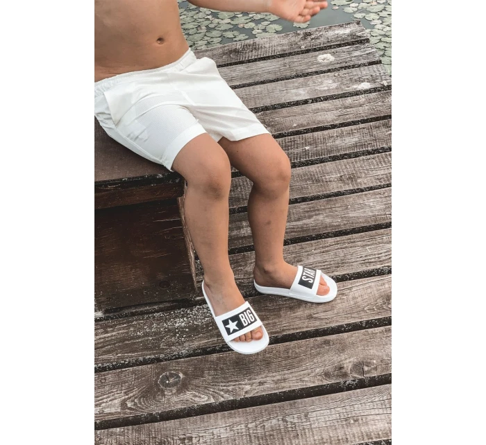 Nazouváky Dětská Big Star DD374154 Bílé