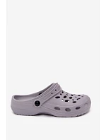 Dámské šedé pěnové pantofle s model 22275307 - Boto Dámské šedé pěnové pantofle s model 22275307 - Boto
