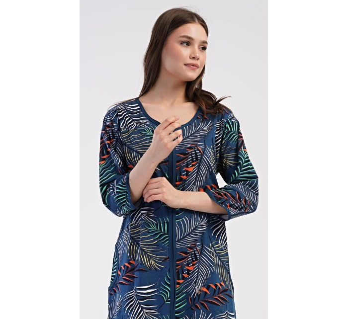 Dámské domácí šaty s tříčtvrtečním rukávem Barbara Dámské domácí šaty s tříčtvrtečním rukávem Barbara