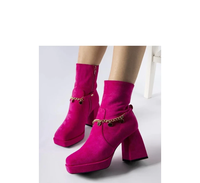 Boty na podpatku  model 205843 Solea