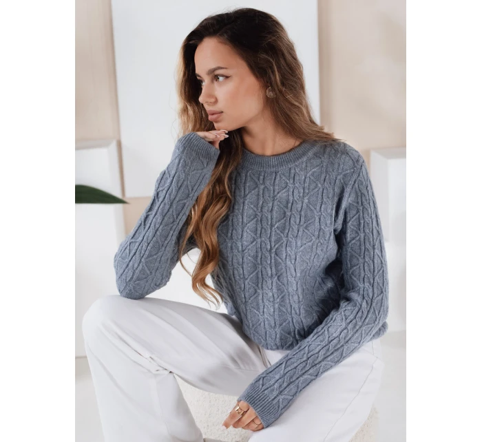 Dámský svetr modrý Dstreet model 21991029 - FashionStreet
