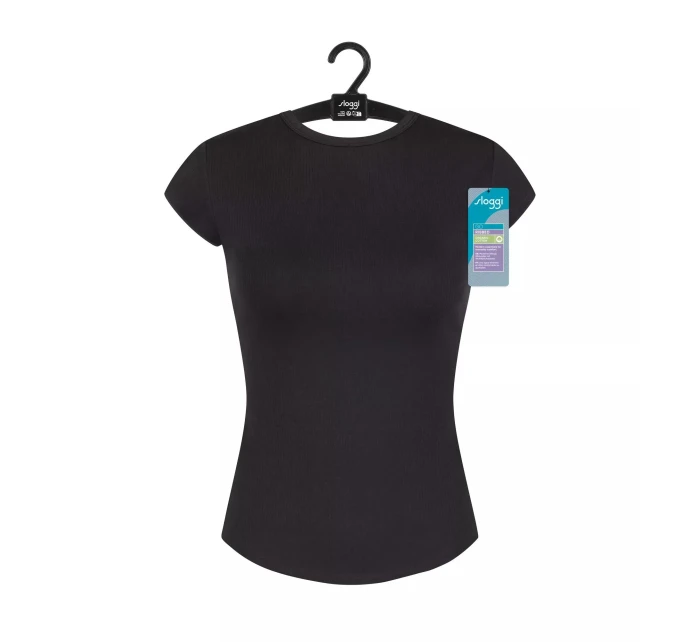 sloggi GO Ribbed T-Shirt - BLACK - SLOGGI BLACK - SLOGGI sloggi GO Ribbed T-Shirt - BLACK - SLOGGI BLACK - SLOGGI