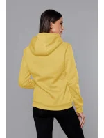Žlutá dámská tepláková mikina model 17044044 - J.STYLE