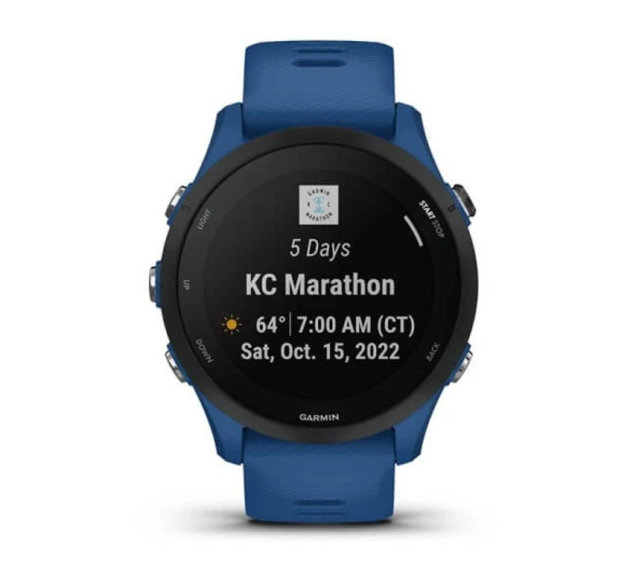 Garmin Forerunner 255 46mm sportovní hodinky Blue