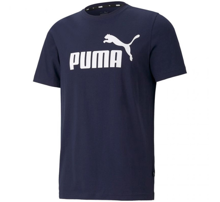 Pánské tričko ESS Logo Peacoat M 586666 06 - Puma