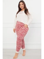 Italská móda Evora long length sp. barva:ecru/print Italská móda Evora long length sp. barva:ecru/print