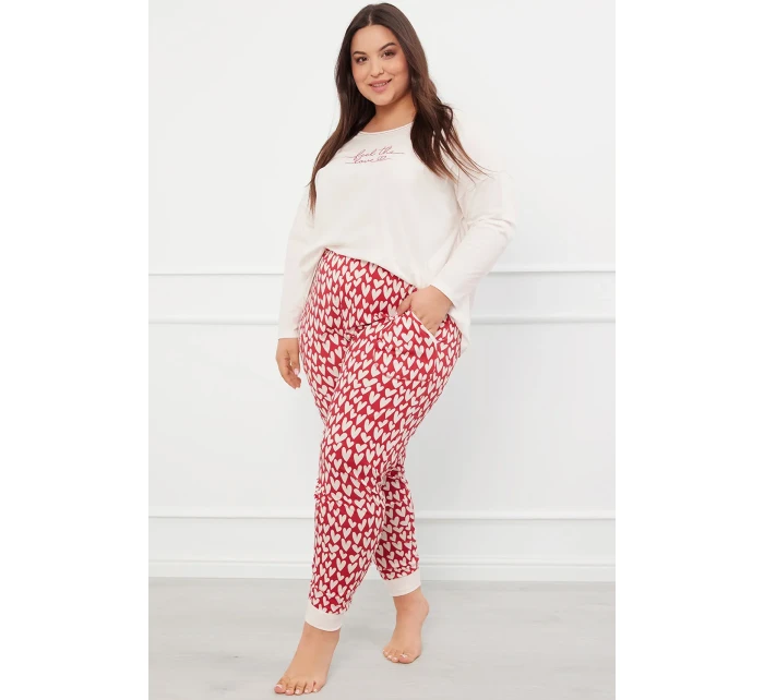 Italská móda Evora long length sp. barva:ecru/print Italská móda Evora long length sp. barva:ecru/print