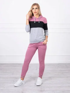 pruhovaná sada tmavě model 18745610 - K-Fashion