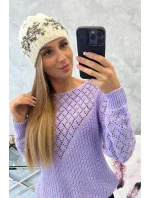 Dámská čepice Florence K350 ecru+khaki