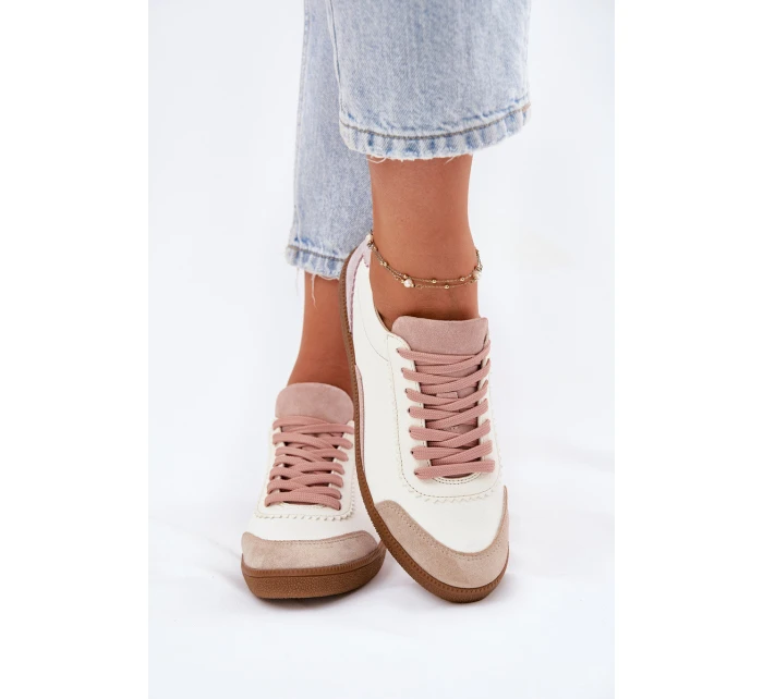 Dámské Kožené Tenisky Zazoo N1220 Bílé