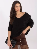 Sweter IT SW model 21766130 czarny - FPrice Sweter IT SW model 21766130 czarny - FPrice