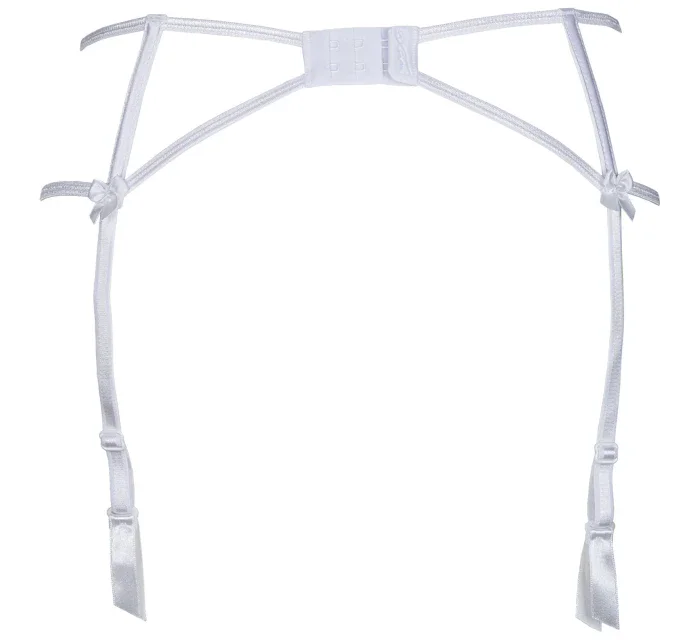 Podvazkový pás model 17682043 bílý - Axami