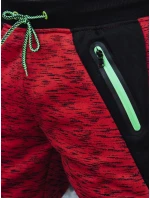 Pánské tepláky červené Dstreet UX4442