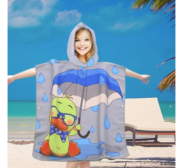 dětské plážové pončo s kapucí model 20965682 - Cotton World dětské plážové pončo s kapucí model 20965682 - Cotton World