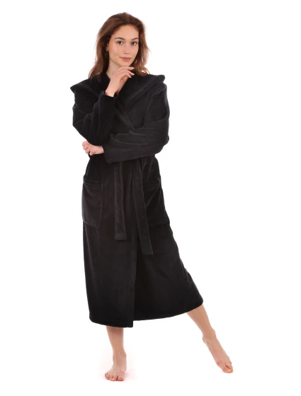 dámský župan Tampa 2149 Black Beauty