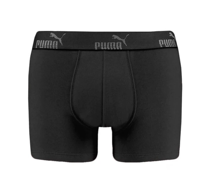 Pánské boxerky Puma 3-Pack černá šedá pohodlná bavlna Pánské boxerky Puma 3-Pack černá šedá pohodlná bavlna
