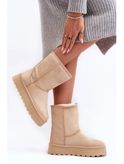 Dámské boty s kožešinou model 21635522 - Boto