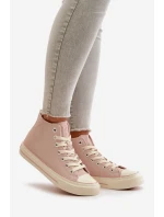 Dámské Tenisky Zateplené Z Eko Kůže Růžové Big Star model 21669440 - Big Star Shoes Dámské Tenisky Zateplené Z Eko Kůže Růžové Big Star model 21669440 - Big Star Shoes