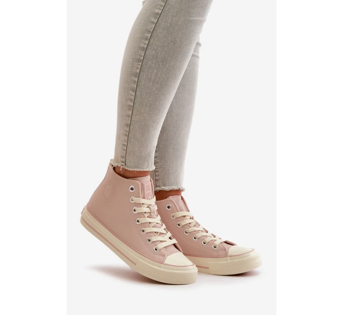 Dámské Tenisky Zateplené Z Eko Kůže Růžové Big Star model 21669440 - Big Star Shoes Dámské Tenisky Zateplené Z Eko Kůže Růžové Big Star model 21669440 - Big Star Shoes