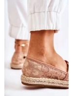 Klasické dámské espadrilky prolamované nude Catris Klasické dámské espadrilky prolamované nude Catris