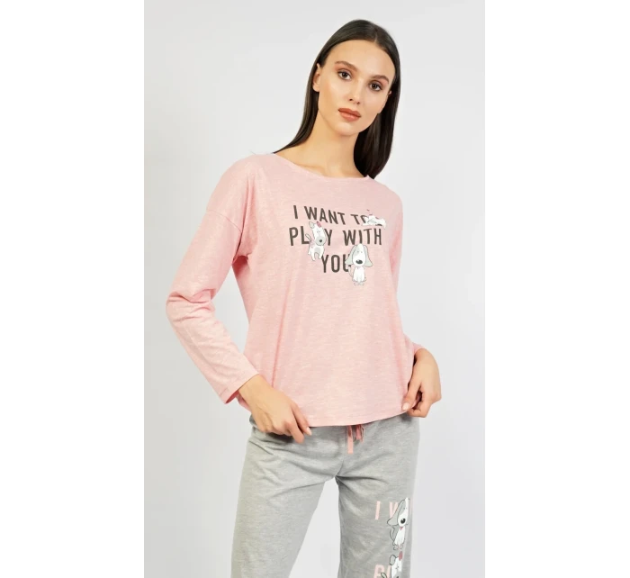 Dámské pyžamo dlouhé Veronika