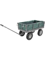 ZAHRADNÍ VOZÍK S PŘÍVĚSEM NA KOLEČKÁCH 270 KG