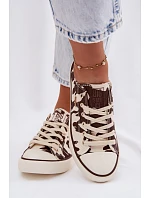 Dámské nízké tenisky Big Star model 22100966 s výšivkou - Big Star Shoes