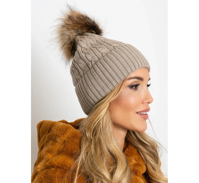 Dámská čepice AT CZ 173501 tmavě lila