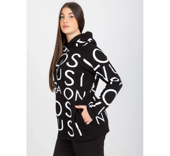 Dámská mikina RV BL 5056 1.95 černá Dámská mikina RV BL 5056 1.95 černá