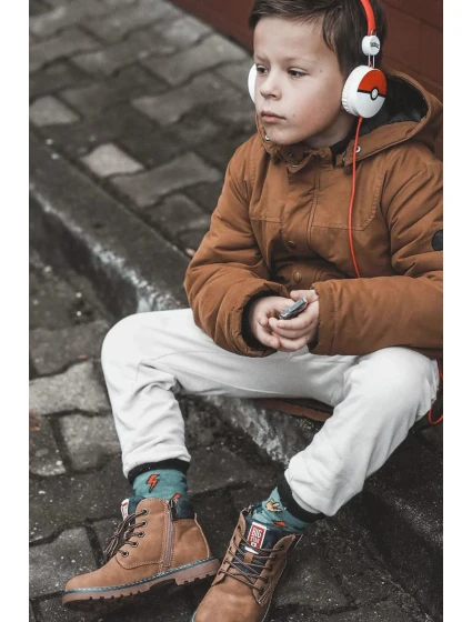 Dětské Trappery Big Star KK374130 Velbloud Dětské Trappery Big Star KK374130 Velbloud