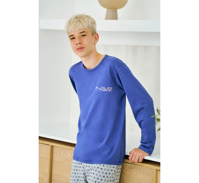 3506 CHLAPECKÉ PYŽAMO DLOUHÉ EMIL 146-158