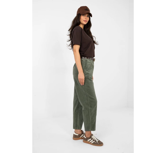 Kordové kalhoty model 224054 Italy Moda Kordové kalhoty model 224054 Italy Moda