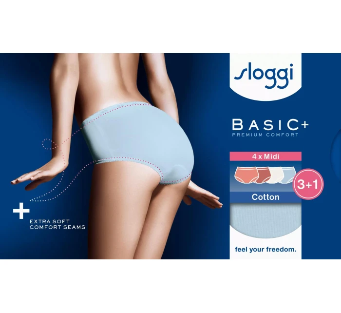 sloggi Basic+ Midi C4P - UNKNOWN - SLOGGI UNKNOWN - SLOGGI sloggi Basic+ Midi C4P - UNKNOWN - SLOGGI UNKNOWN - SLOGGI