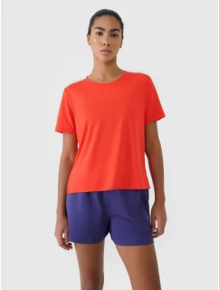 Dámské oversize rychleschnoucí tréninkové tričko 4F 4FRSS25TFTSF1236-62S