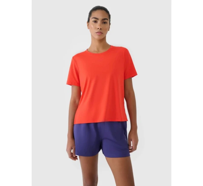 Dámské oversize rychleschnoucí tréninkové tričko 4F 4FRSS25TFTSF1236-62S