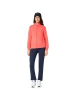 Dámská kombinéza s oranžová a tmavě modrá tepláková souprava model 21812365 - CHAMPION Dámská kombinéza s oranžová a tmavě modrá tepláková souprava model 21812365 - CHAMPION