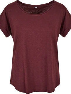 Build your Brand BY 036 Dámské slubové tričko 56.0036 cherry