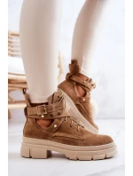 dámské kozačky s výřezy Camel model 21576616 - Boto