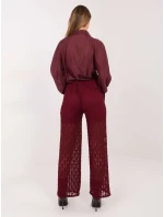 Kalhoty IT SP 9965.77 maroon Kalhoty IT SP 9965.77 maroon