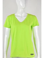 Dámské tričko Serek s krátkým rukávem hnědé - Off Pink