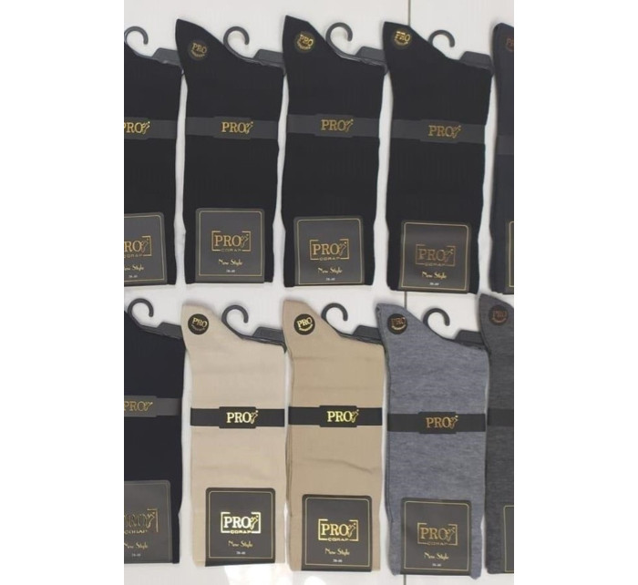 Pánské ponožky z počesané bavlny PRO 15001 38-40 MIX