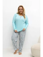 ~Piżama Plus Size model 221184 Forever Pink ~Piżama Plus Size model 221184 Forever Pink