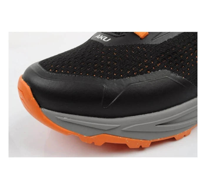 Aku pánské outdoorové trekové boty Aira pohodlné turistické černé šedé oranžové