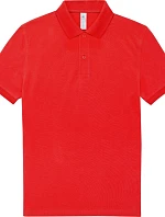 B&C My Polo 210 Piqué polo z těžké bavlny 01.U426 red