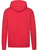 Fruit of the Loom Premium Hooded Sweat Pánská mikina s kapucí 16.2152 red Fruit of the Loom Premium Hooded Sweat Pánská mikina s kapucí 16.2152 red