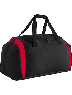BagBase BG 572 Cestovní taška "Teamwear" 52.0572 black/red