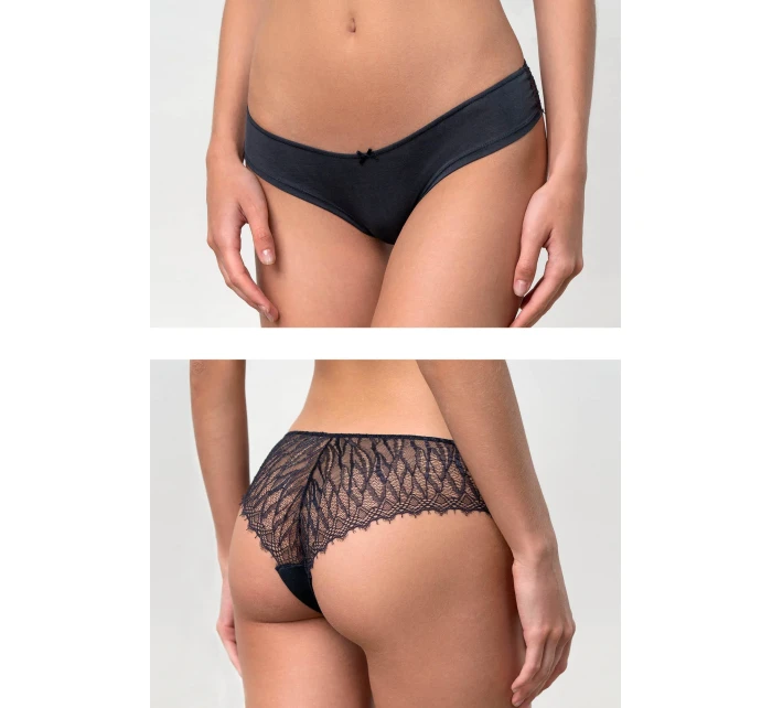 Dámské kalhotky s krajkou – set 2 ks model 18363984 - Vamp Dámské kalhotky s krajkou – set 2 ks model 18363984 - Vamp