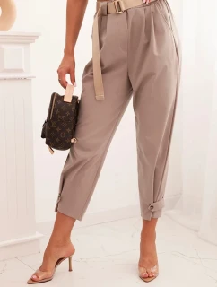 Kalhoty Summer Punto s model 22047132 na nohavicích fango - K-Fashion